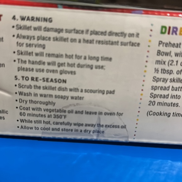 Cast iron Mini skillet $10!🤩 NEW personal desserts,eggs etc 💫ADD ON $5 BNWT - Picture 6 of 7